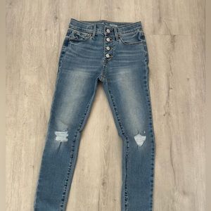 Girls Rockstar jeans